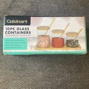 Cuisinart 10 PC Glass Container Kit